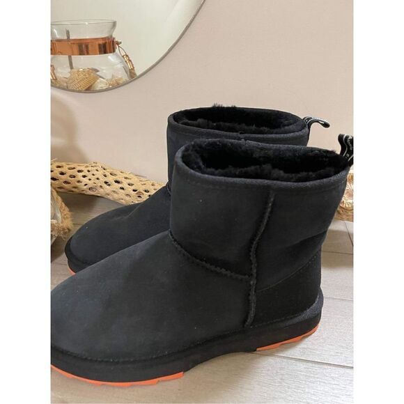 EMU Australia boots Sharky Mini Black Crimson Size 11w 10m - Picture 5 of 7